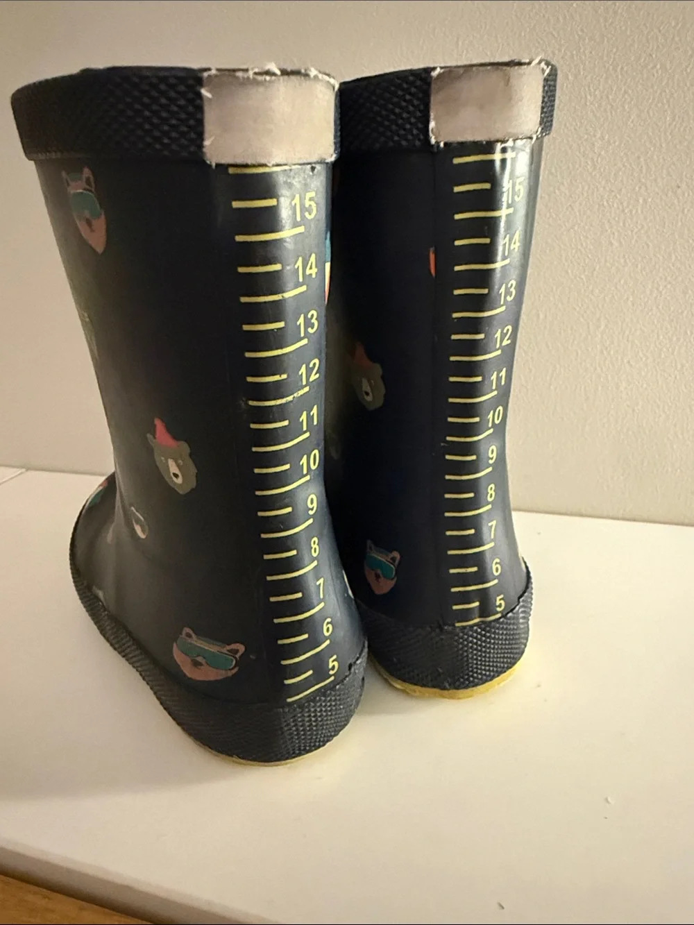 Navy Joules Forest Critters Rainboots